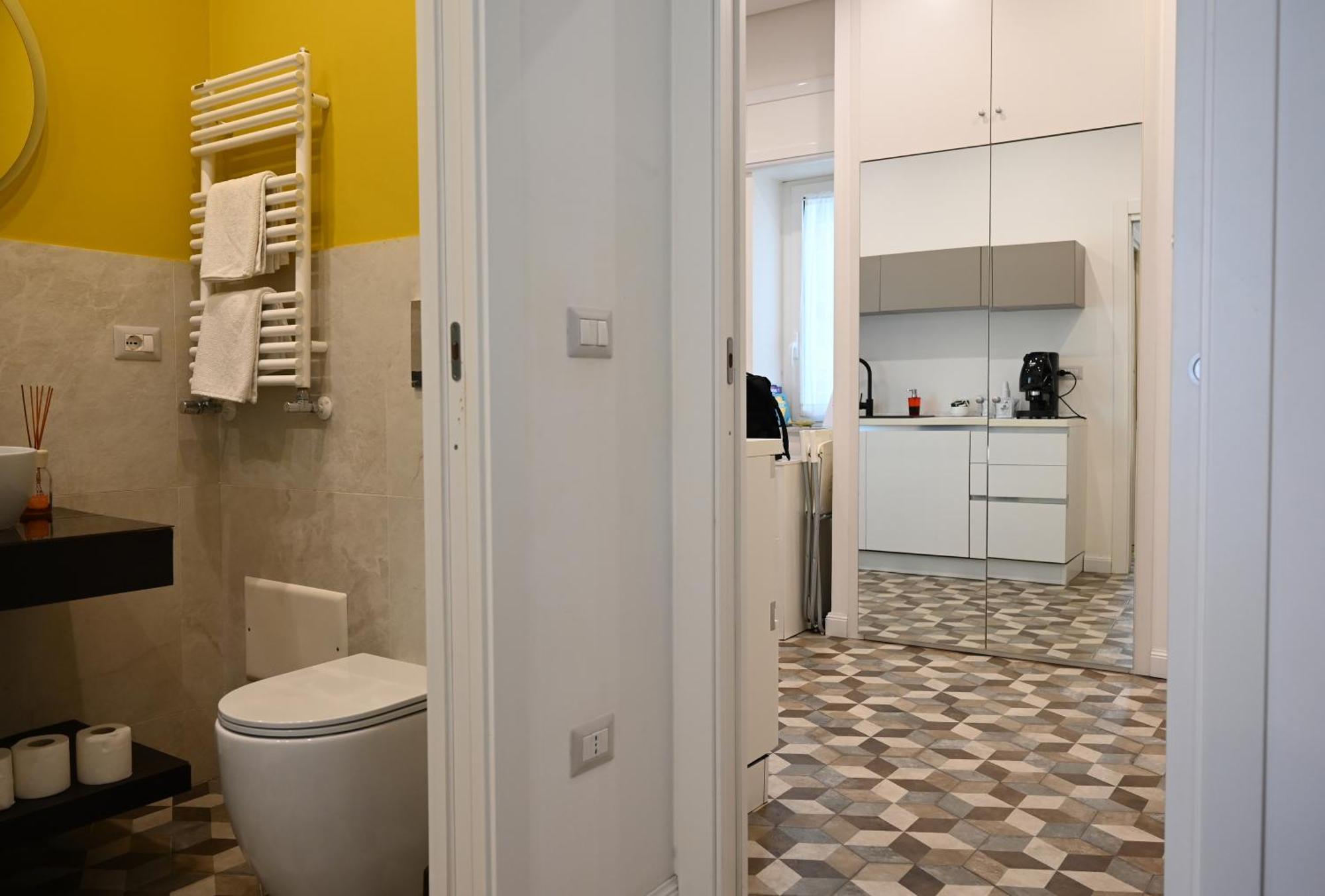 Qhouse Leilighet Napoli Eksteriør bilde